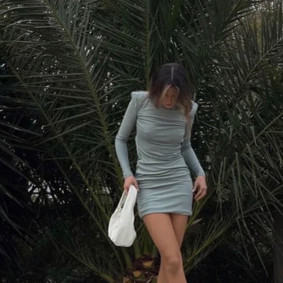 MISHA Viola Backless Long Sleeve Mini Dress - Picture 4 of 7